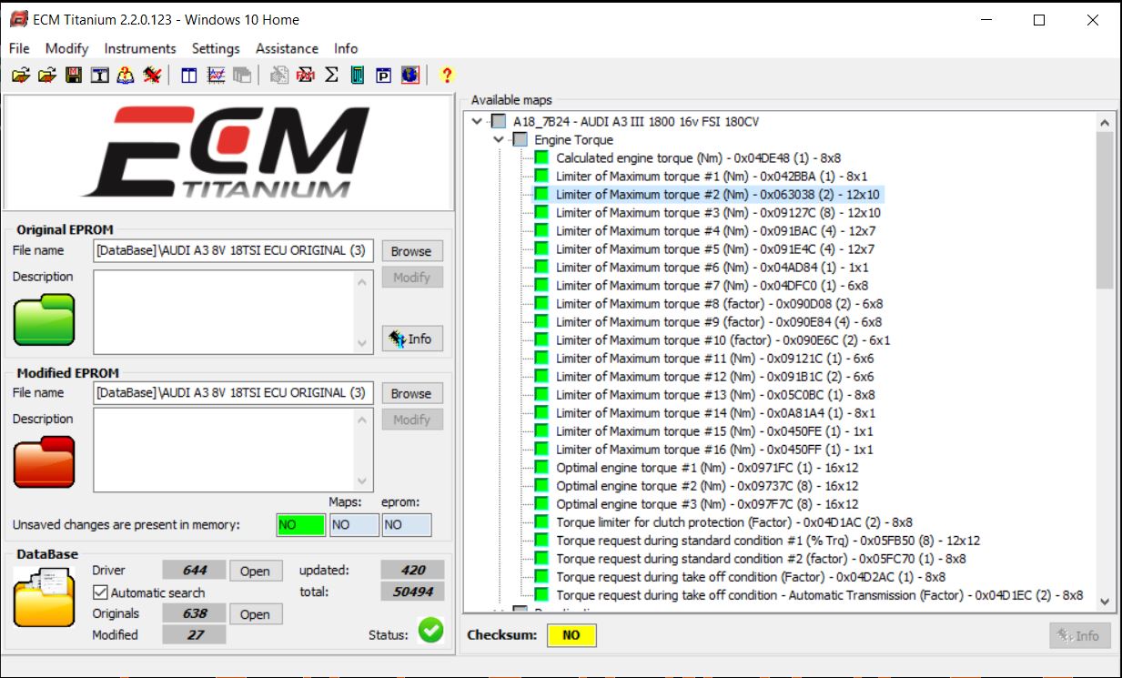 ECM Titanium Software